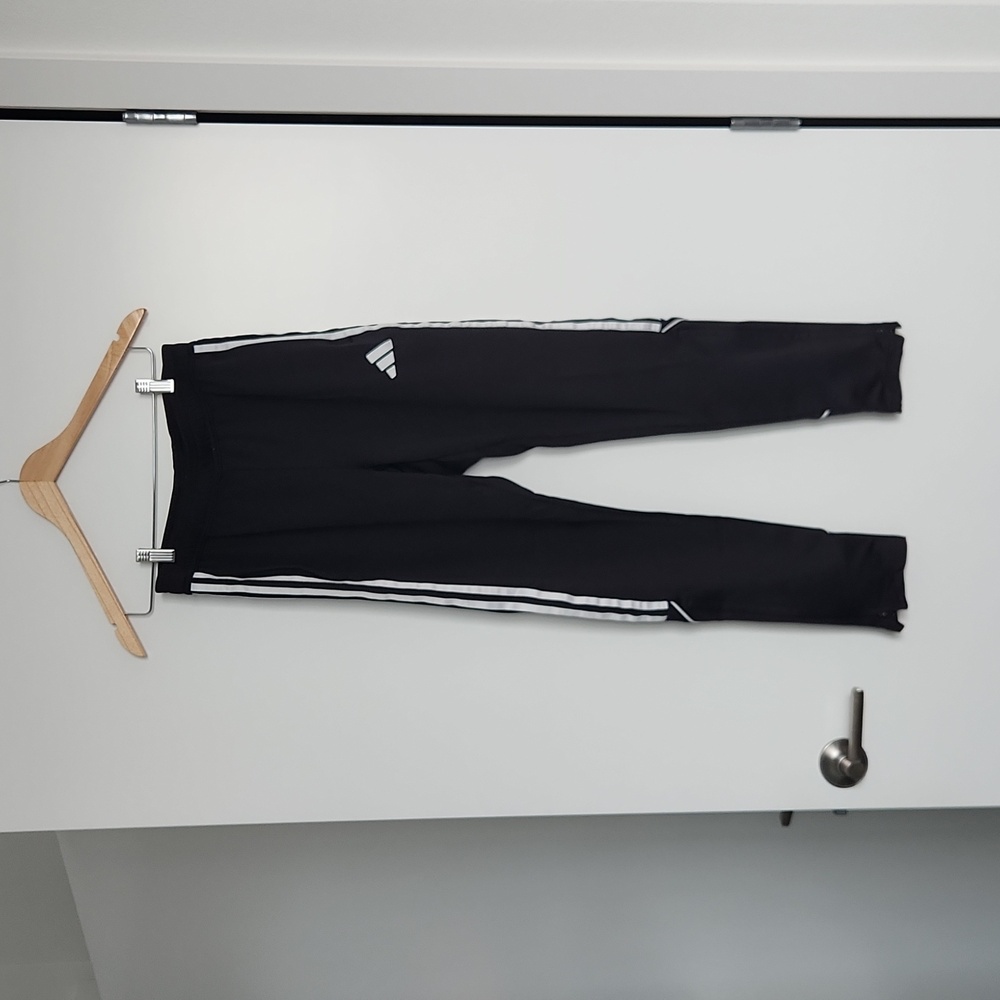 Adidas Small Joggers Three Stripe Zip Calf